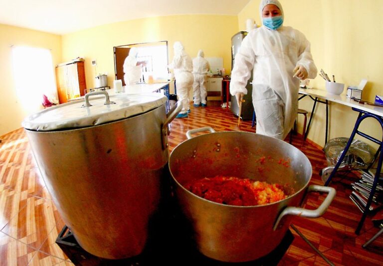 La Echaurrina de Potrero Grande se suma a cocinas solidarias