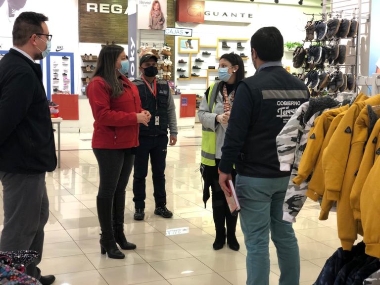 Supervisión a protocolos en mall y grandes tiendas