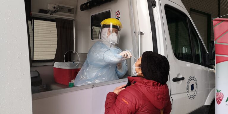 Departamento de Salud de Romeral realizó masiva toma de exámenes PCR