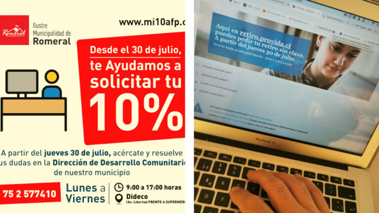 Romeral implementa oficina para ayudar a solicitar el 10% de la AFP