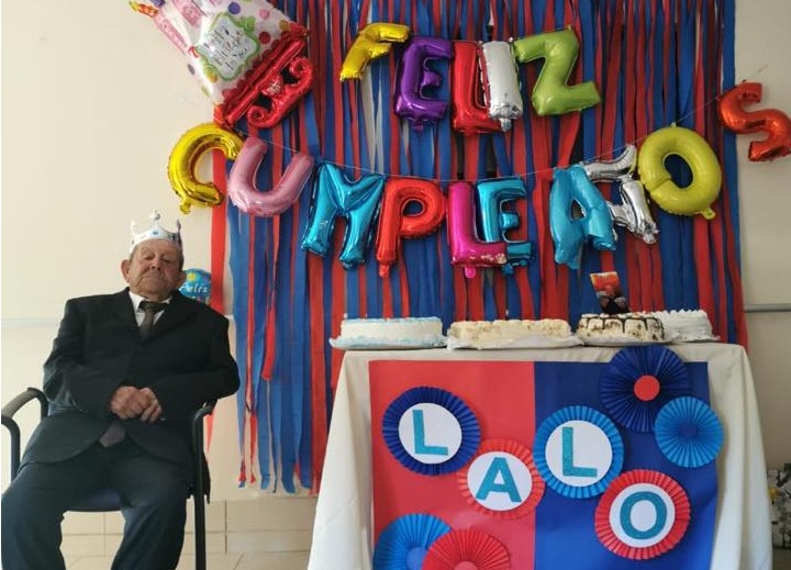 Adulto Mayor de Licantén cumplió 100 años de edad