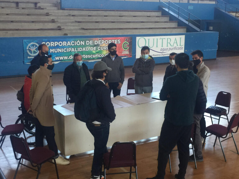 Continúan reuniones para elaborar proyecto de futuro gimnasio