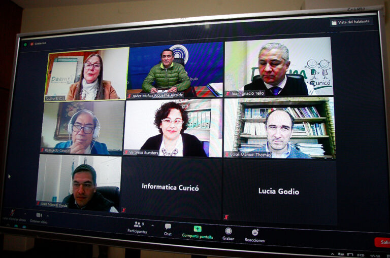 Congreso virtual de educación socioemocional: municipio curicano estableció alianza con intendencia argentina