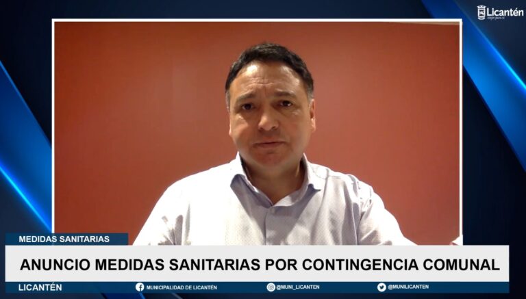 Licantén inició cuarentena voluntaria por aumento de contagios de Covid-19