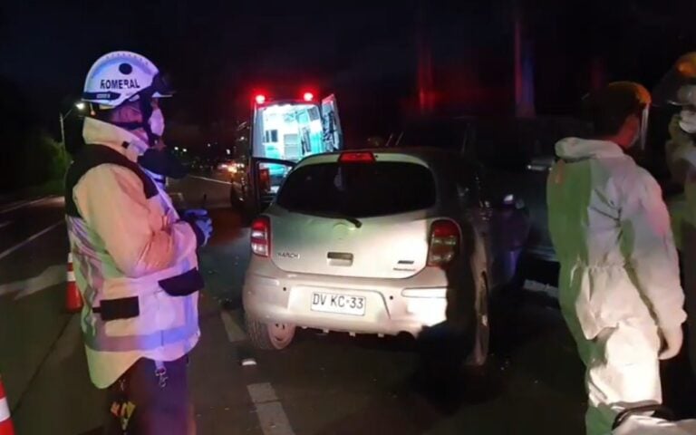 Dos accidentes de tránsito de alta energía se registraron en Curicó