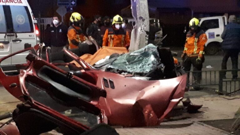 Conductor fallecido en accidente en San Fernando habría consumido alcohol
