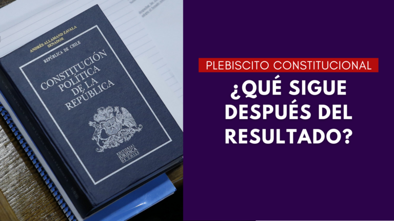 Plebiscito 2020: ¿Qué sigue después del resultado?
