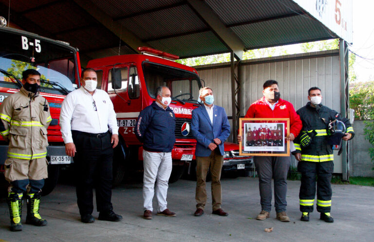 5ta Compañía de Bomberos de Los Niches conmemoró su 25° aniversario