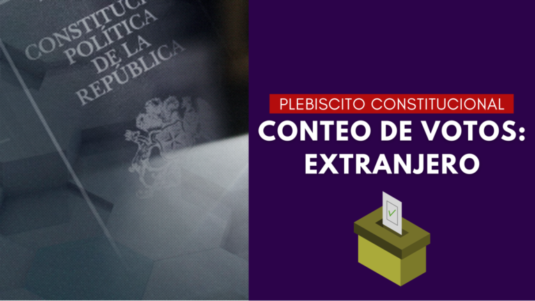 Voto en el extranjero: El Apruebo arrasó con el 87,46% de los votos