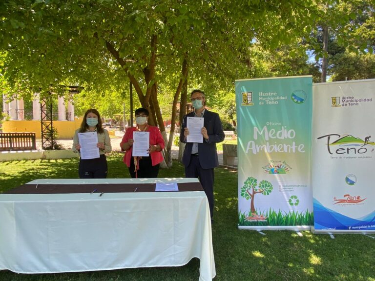 Municipio de Teno firmó convenio con Superintendencia de Medio Ambiente para fiscalizar contaminación acústica