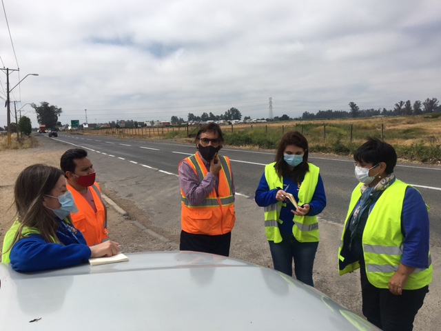Municipio de Teno pidió incorporar puntos críticos en diseño de mejoramiento en rutas J-40 y J-440