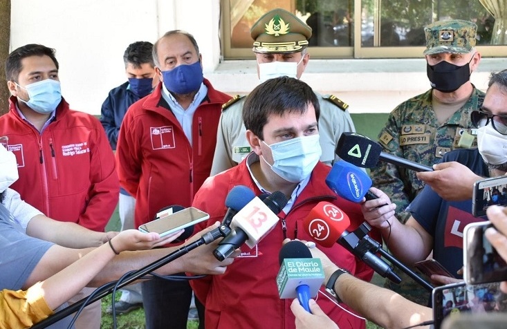 Intendente del Maule presentó querella criminal por atentado explosivo a Comisaría de Talca