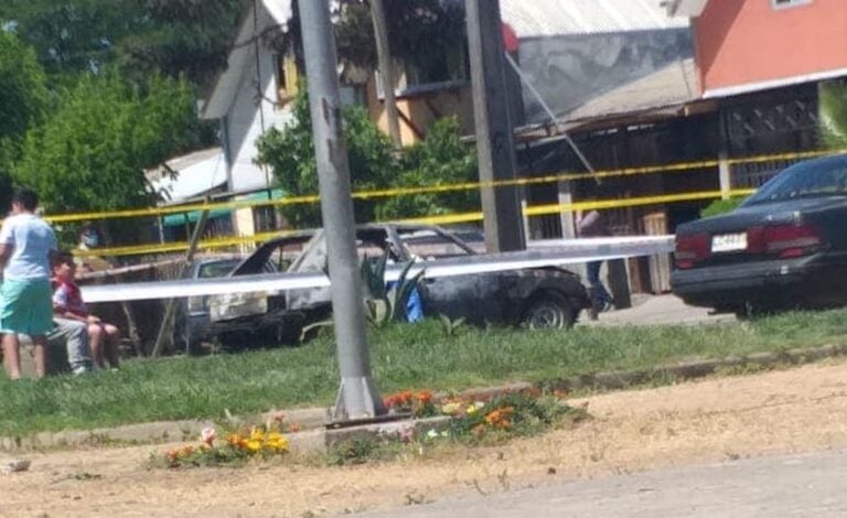 PDI de Curicó investiga muerte de hombre hallado carbonizado dentro de automóvil
