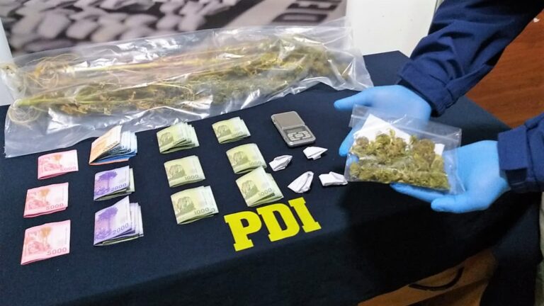 Detenido microtraficante que actuaba en Curicó