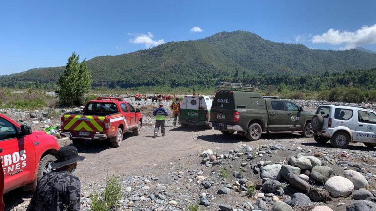 Ubican cadáver de voluntaria ahogada en el río Teno