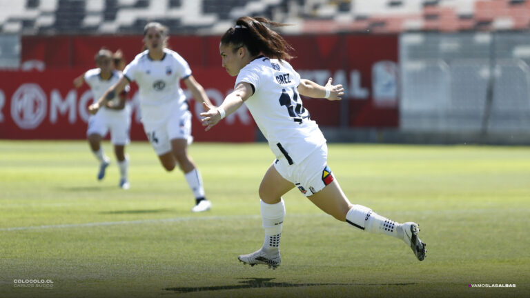 Javiera Grez anota en goleada de Colo Colo