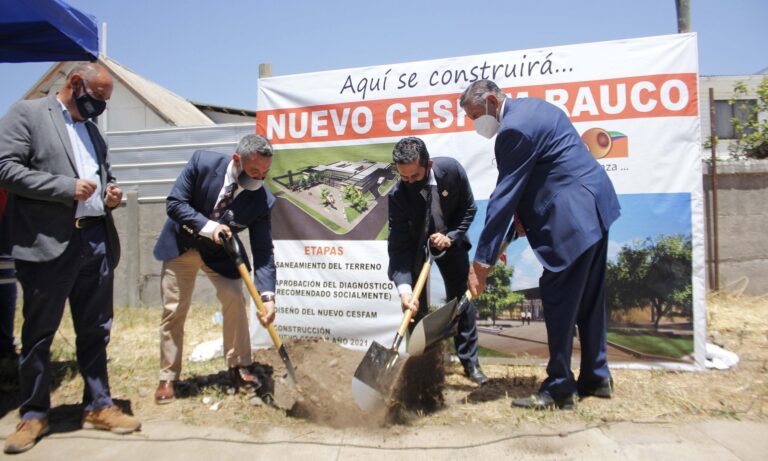 Comuna de Rauco celebró su 129 aniversario y municipio presentó diseño de nuevo Cesfam