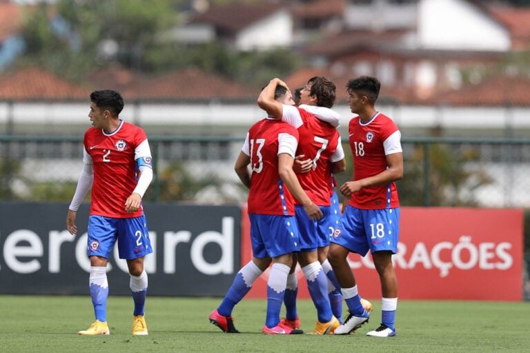 La Roja Sub 20 inicia con un triunfo torneo amistoso en la Granja Comary en Brasil