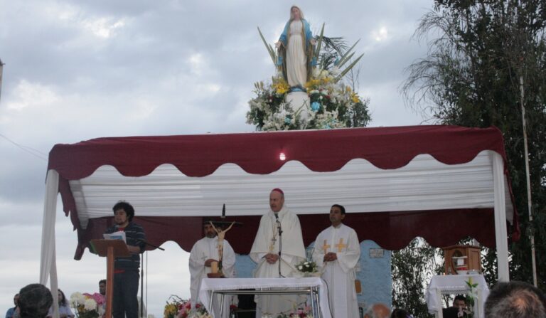 Suspenden celebración de la Inmaculada Concepción en Cerro Pulluquén