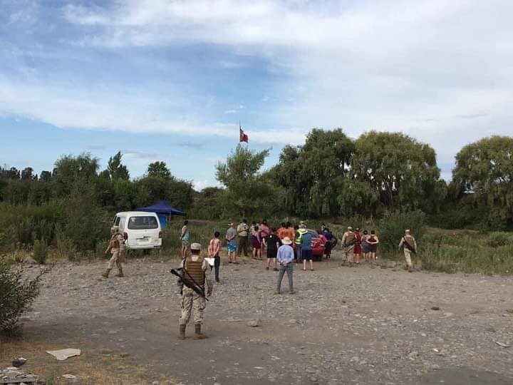 Cerca de 50 bañistas del Río Teno arrancaron para no ser fiscalizados en cuarentena