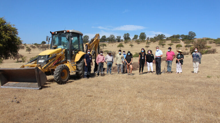 Municipio de Rauco inició segunda etapa de proyecto de red de agua para sector El Parrón