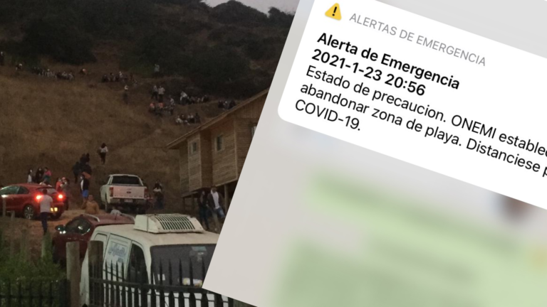 Masivo envío de mensajes de alerta por Onemi: Institución aseguró que se encuentran