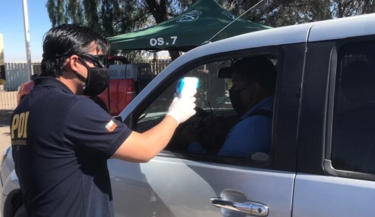 PDI de Curicó detuvo a conductor de camión por fugarse y evitar control sanitario
