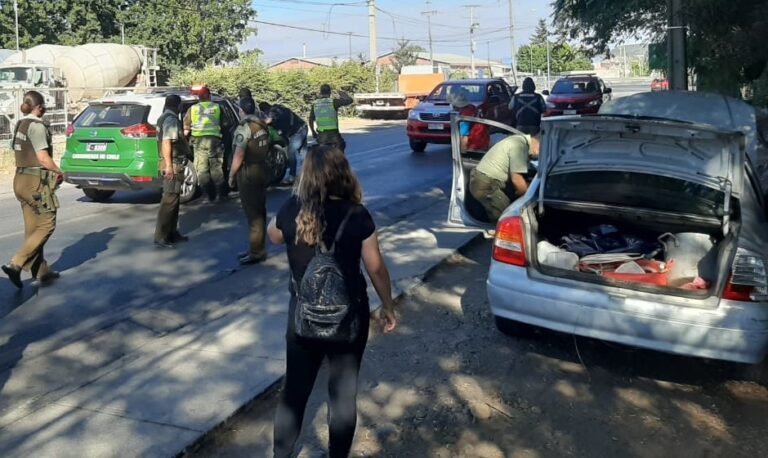 Sujetos que agredieron a carabinero en control sanitario de Curicó quedaron con arresto domiciliario