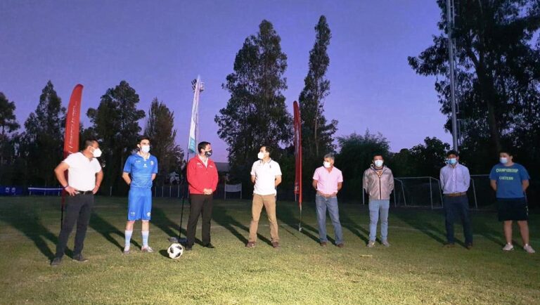 Municipio de Sagrada Familia y Subdere entregaron obras en espacios deportivos de la comuna