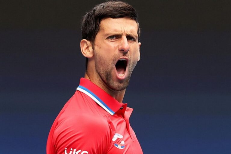 Partidazo: Novak Djokovic le gana a Denis Shapovalov y alarga su invicto en ATP Cup
