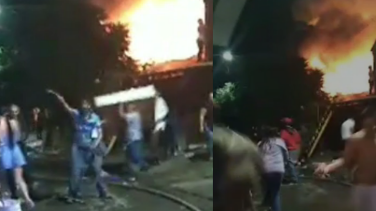 Incendio consume tres casas en Curicó: Bomberos efectúan segunda alarma y vecinos ayudan a damnificados