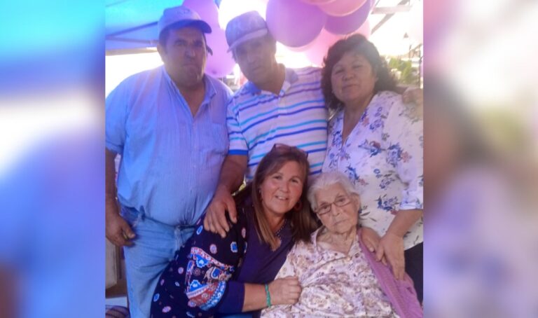 Vecina del sector Aguas Negras de Curicó celebra 110 años