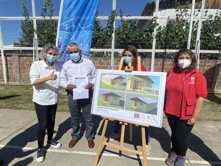 Comenzó construcción de sedes sociales para villas Micaela y Luis Cruz Martínez en Molina
