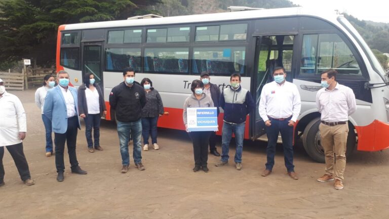 Municipio de Vichuquén inauguró transporte público que conecta al pueblo con Lipimávida
