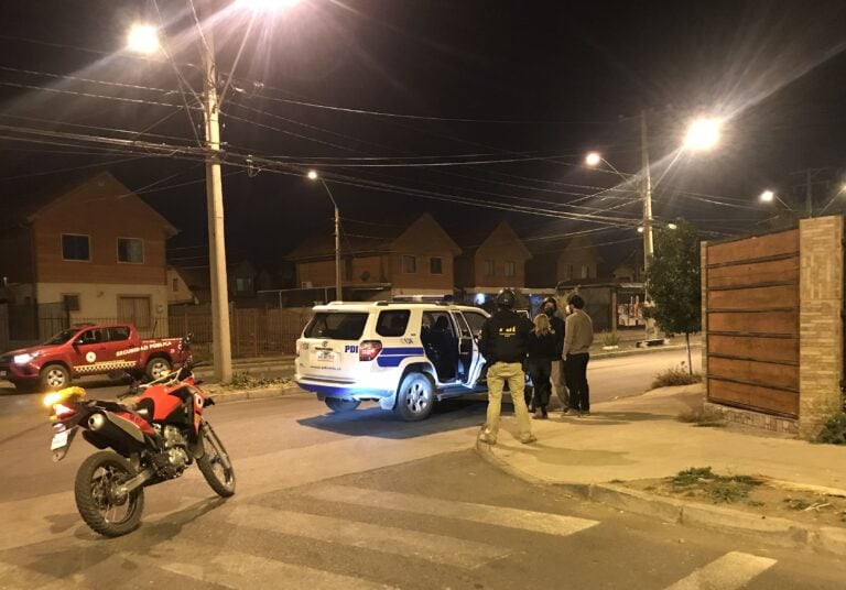 Nueve personas fueron detenidas durante fiscalización nocturna en Curicó
