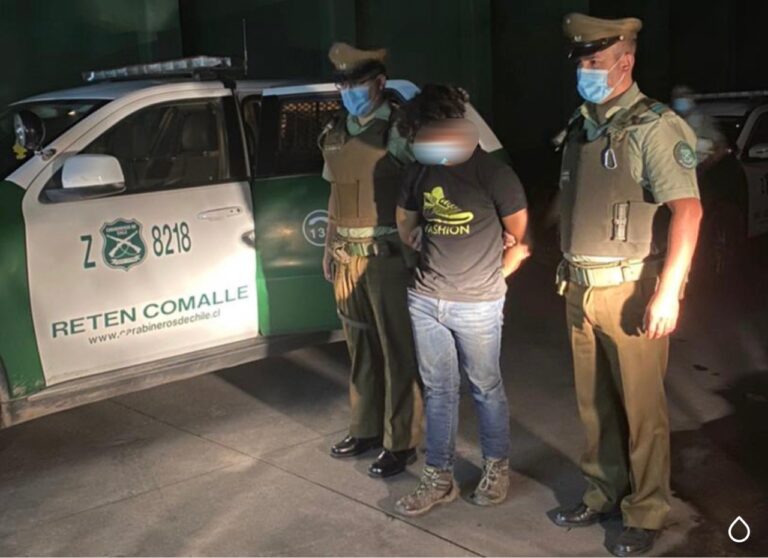 Carabineros detuvo a tres personas por diversos robos en Curicó