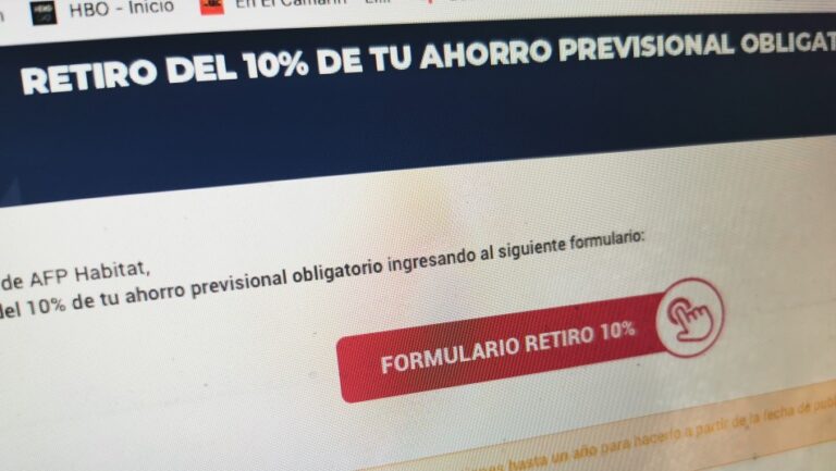 Gobierno explica cómo será el proceso del tercer retiro de fondos previsionales