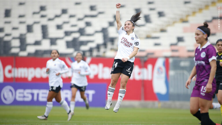 Poker de Javiera Grez en victoria de Colo Colo