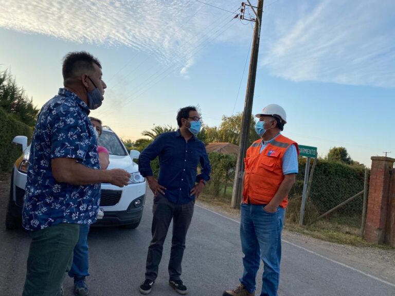 Vecinos de Rincón de Sarmiento tendrán soluciones viales