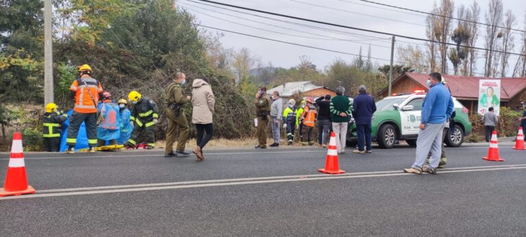 Hombre falleció atropellado cerca del Monumento El Arriero en Romeral