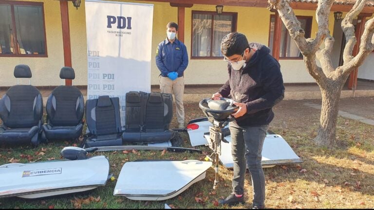 Comenzó campaña para kinesiólogo de la UCI cuyo auto fue robado y posteriormente desmantelado