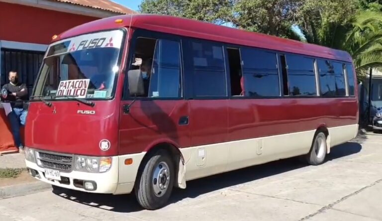 Ministerio de Transportes renovó servicio de pasajeros entre sector de Patacón y Hualañé