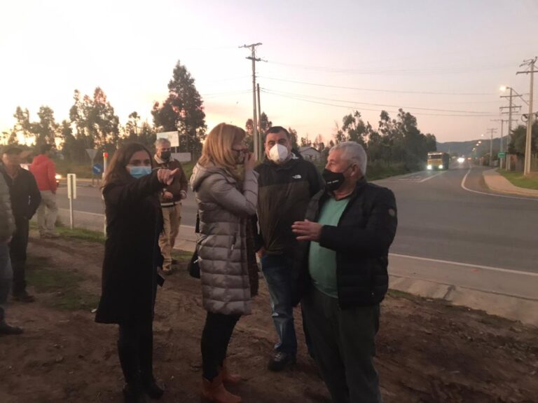 Alcaldesa electa de Hualañé y senadora Rincón llaman a Vialidad a reforzar seguridad en cruce Los Coipos