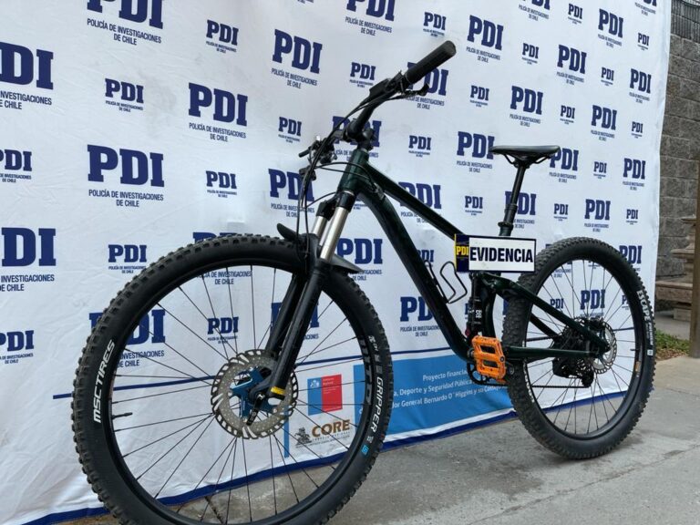 PDI encontró en Curicó bicicleta robada en comuna de Mostazal