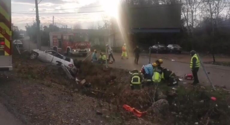 Suboficial de carabineros fallece en accidente carretero frente a localidad de Morza