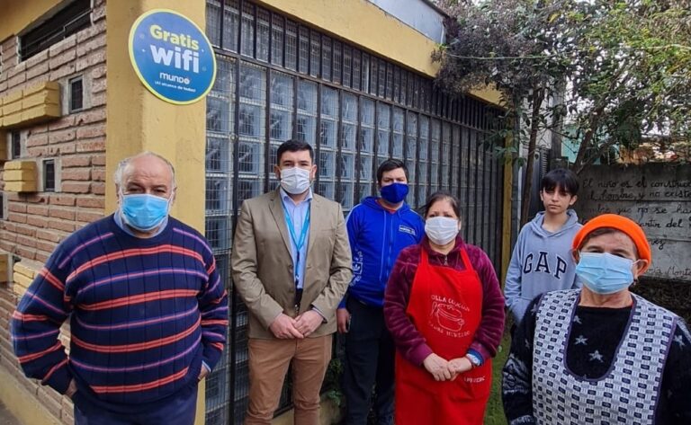 Mundo entregó internet gratis y para siempre al Consejo Vecinal de Desarrollo del Barrio Padre Alberto Hurtado en Talca