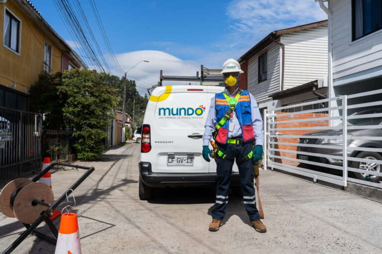 Empresa Mundo otorga servicio de fibra óptica en comuna de Chanco