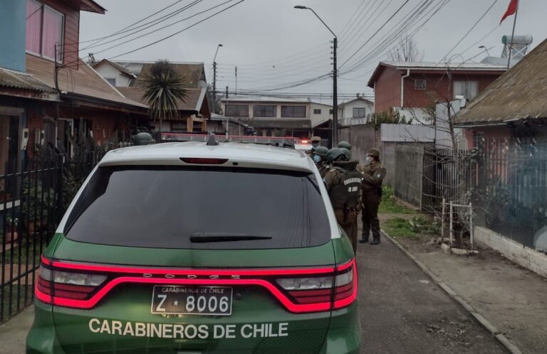 Carabineros detuvo a sujeto por homicidio en sector El Boldo 4 de Curicó