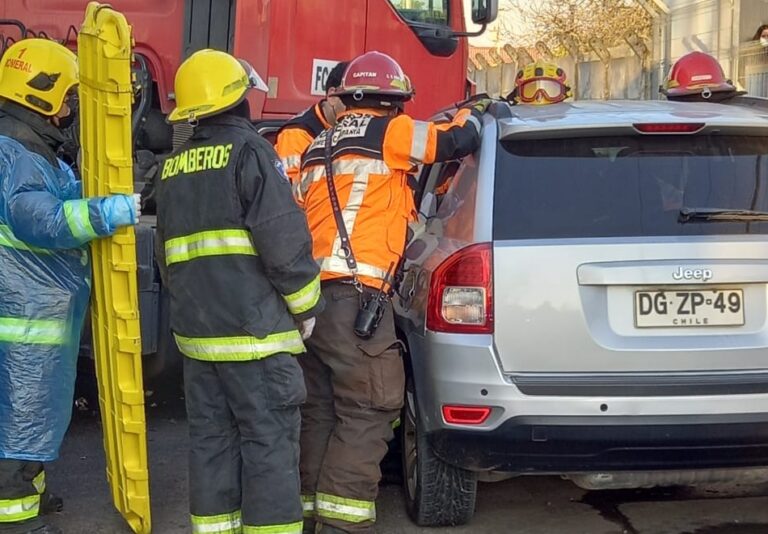 Concejal de Romeral involucrado en fuerte colisión de tránsito cuando asistía a ceremonia