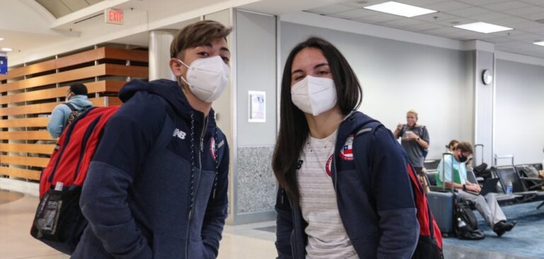 Javiera Grez se embarcó rumbo a los JJ.OO de Tokio 2021